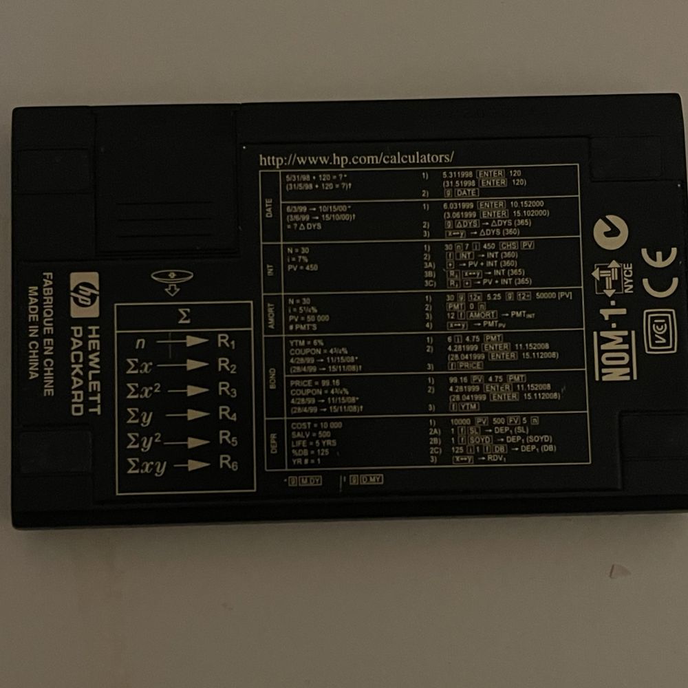 Calculadora HP 12C