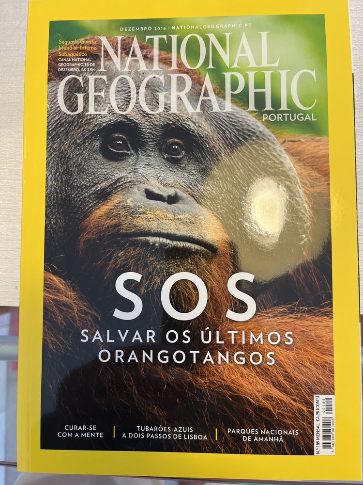 12 Revistas National Geographic Portugal 2016
