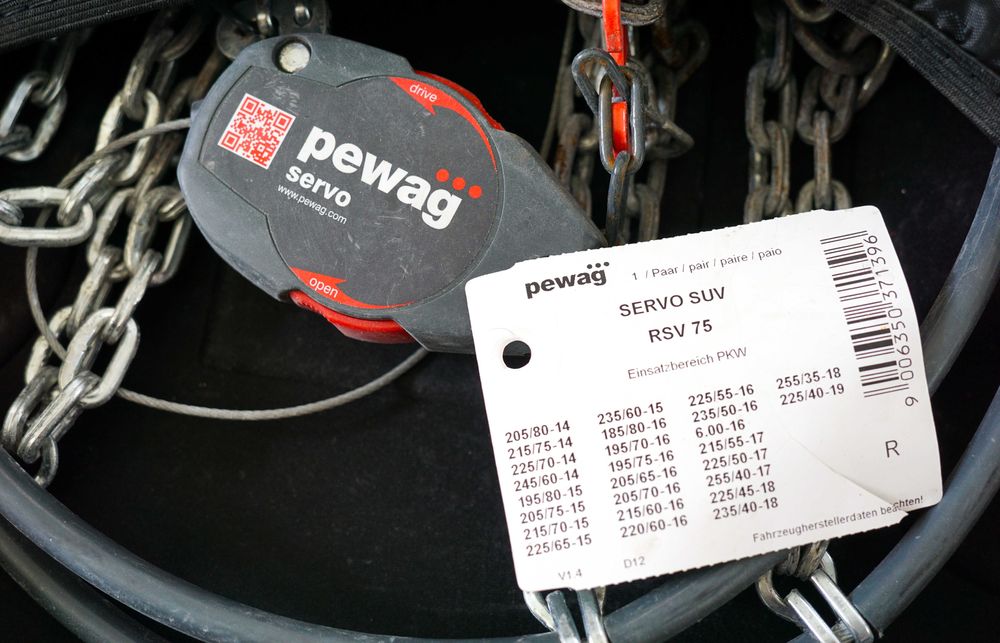 Łańcuchy śniegowe Pewag Servo SUV RSV 75 made in Austria SUV VAN