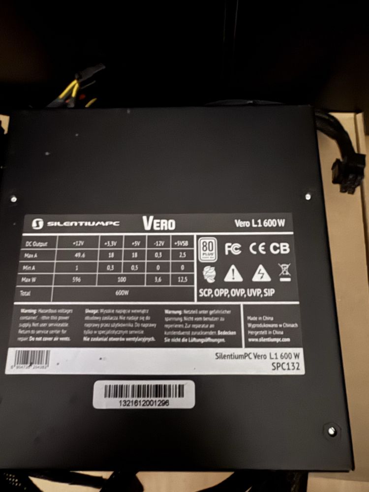SilentiumPC Vero L1 600W