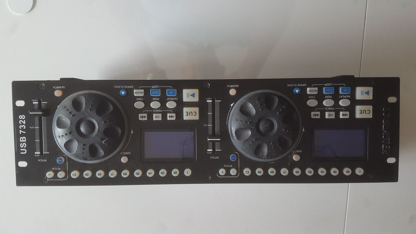 Zamiana Mixer mikser odtwarzacz CD/MP3 US BLASTER USB 7328