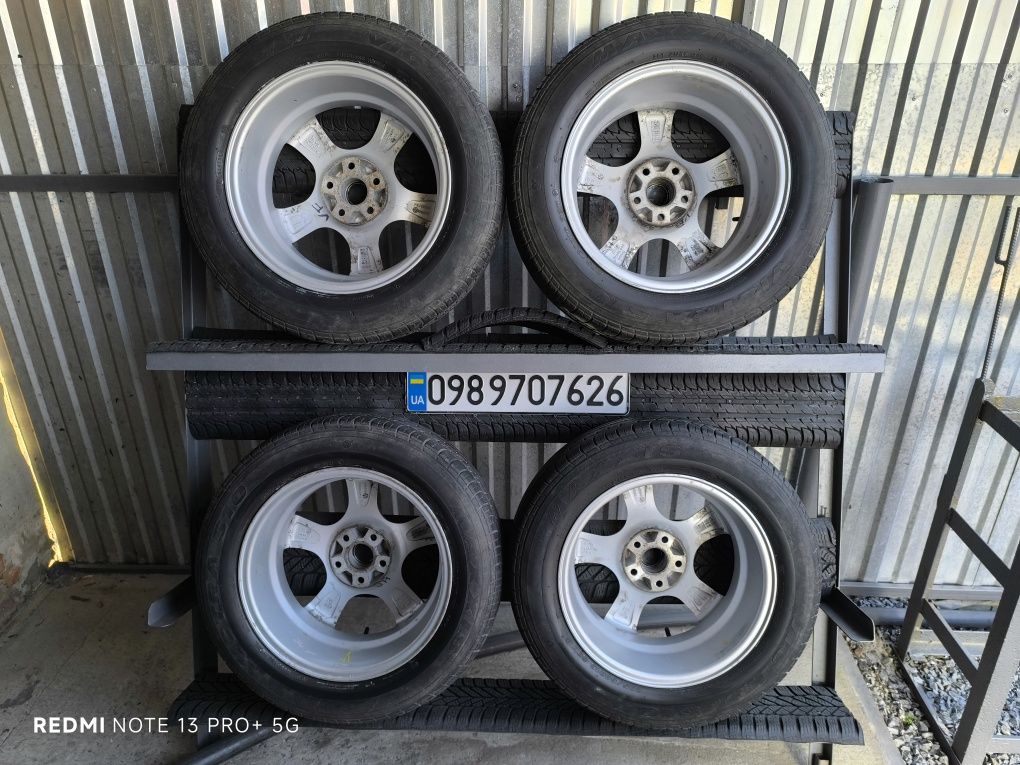 Aveo Cruze Astra Mokka R16 5x105 6.5J ET39 ЦО 56.6 мм літо 205/60R16
