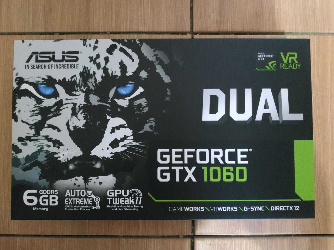NVIDIA  GeForce GTX 1060 6Gb