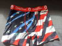 Bokserki Crazy Boxers Flaga USA