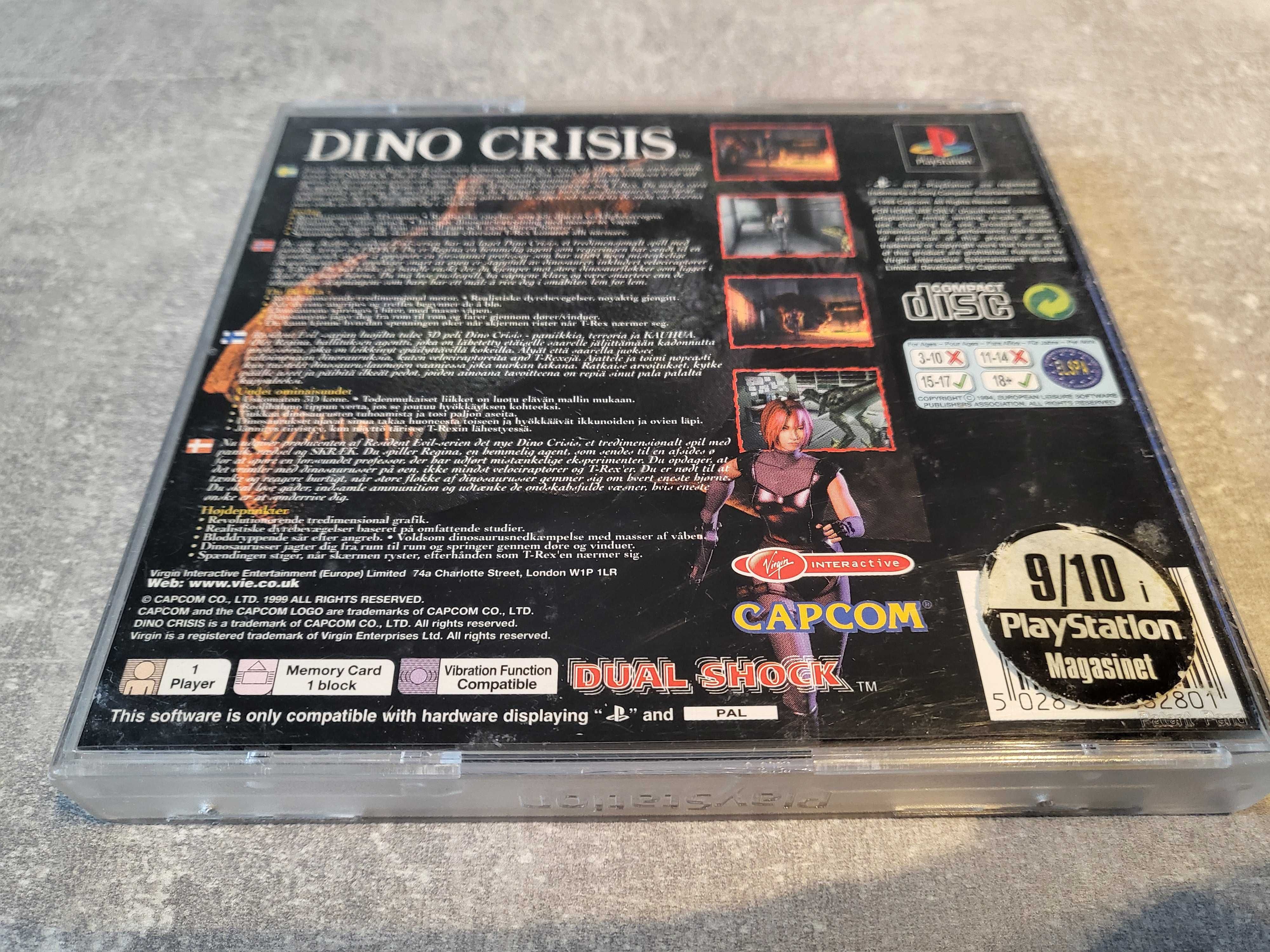 Dino Crisis ps1  .