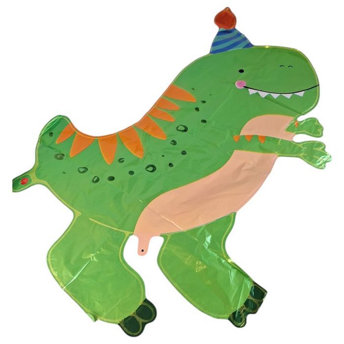 6 dużych balonów foliowych dinozaurów na urodziny