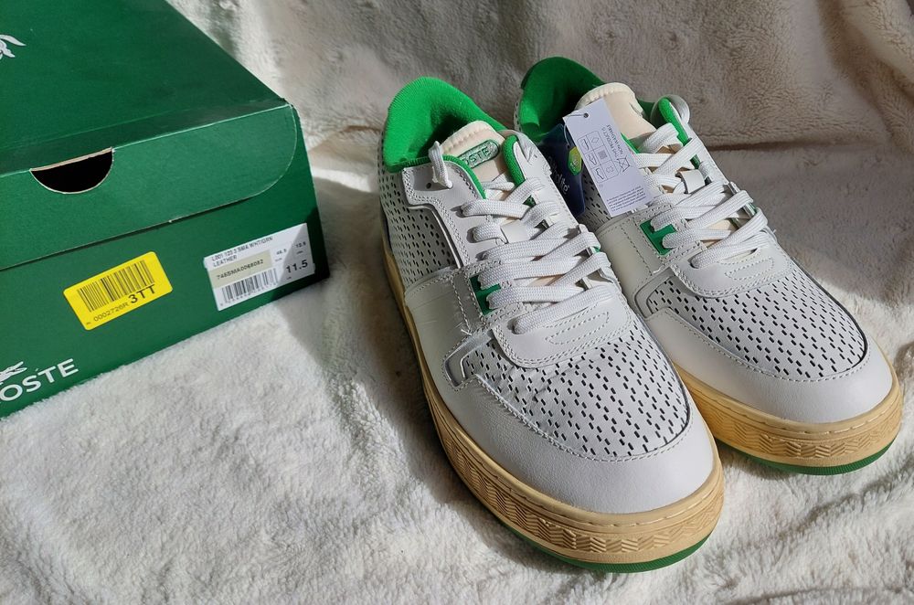 Buty Lacoste męskie sneakersy skórzane L001 rozm. 46.5