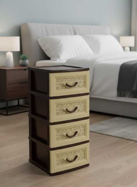 РОЗПРОДАЖ ‼️Пластиковий комод тумбочкановий Пластиковый комод