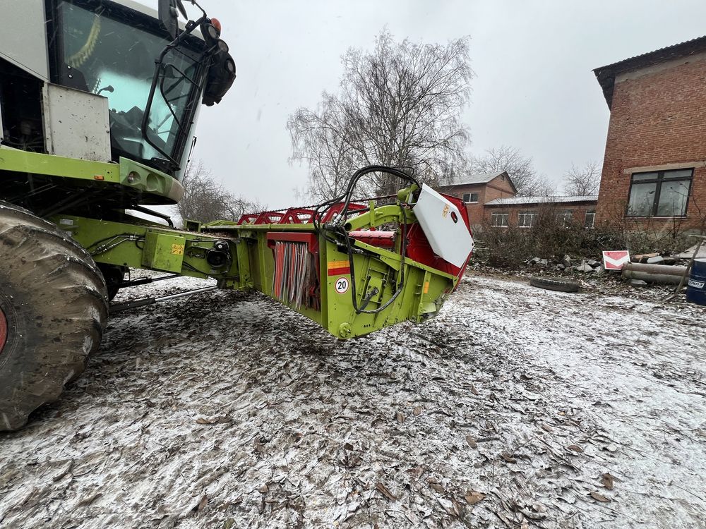 Жатка claas c610 tucano dominator mega