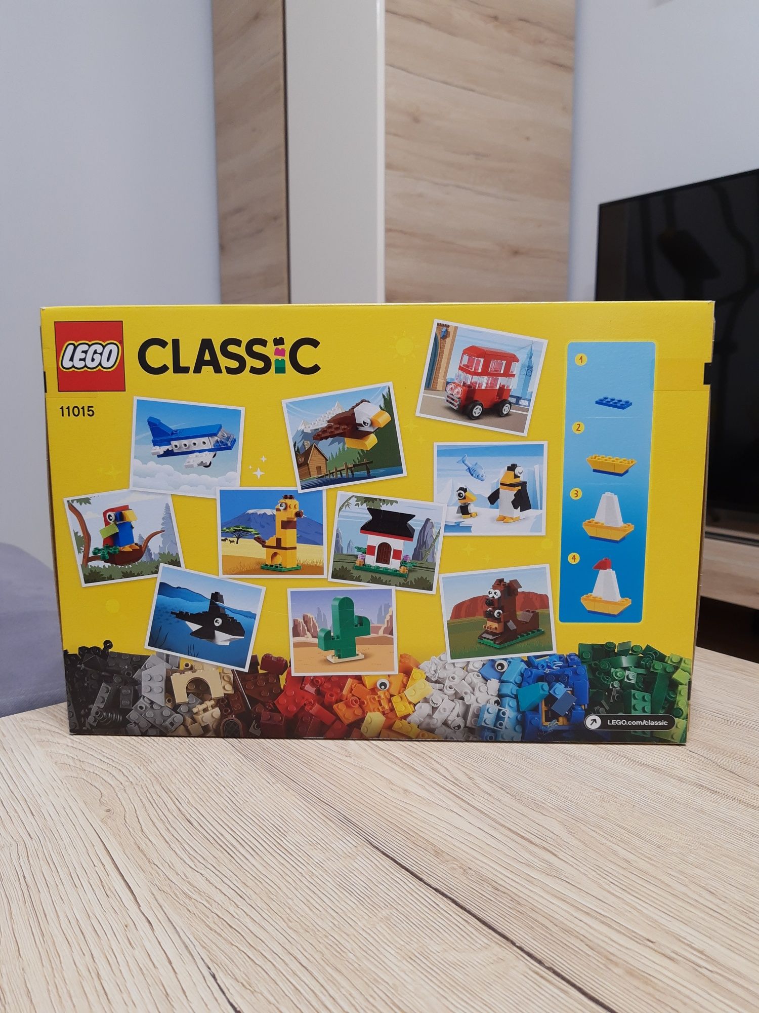 Klocki LEGO Classic 11015 Dookoła świata