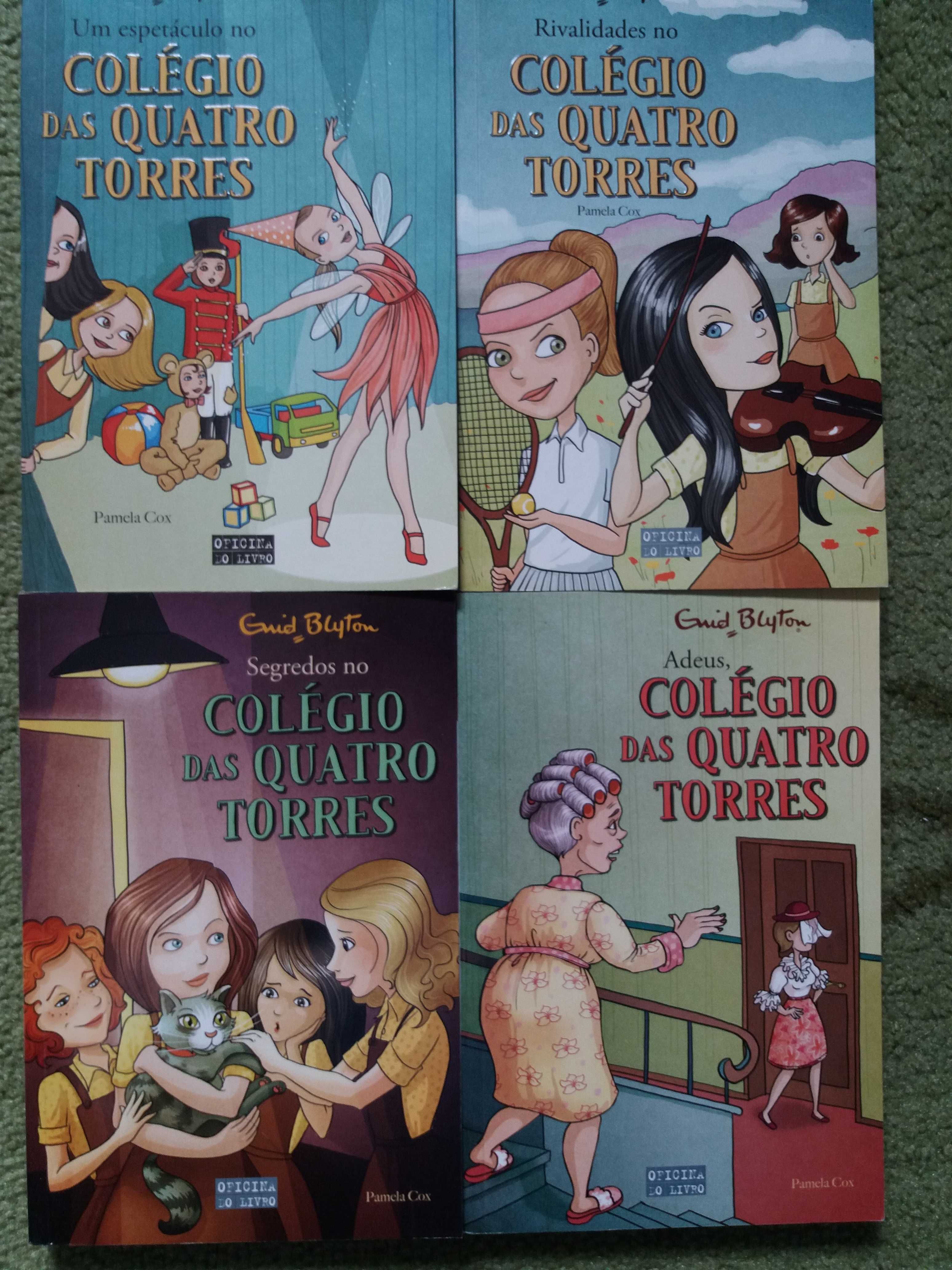 12 Livros da Coleção Colégio das Quatro Torres