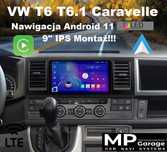 Radio VW T6 T6.1 Caravelle Android 11 Qled 4G CarPlay Montaż Gwarancja