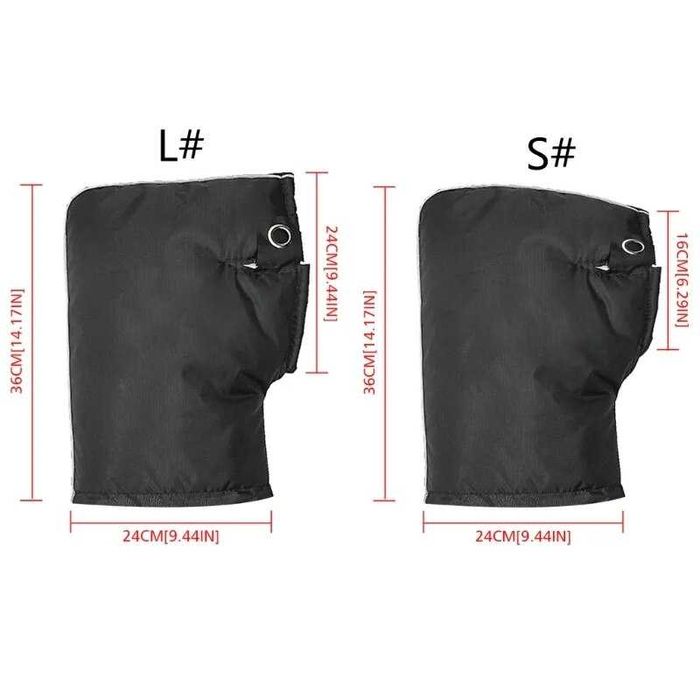 Муфти на кермо Теплі зимові рукавиці для мотоцикла скутера мопеда