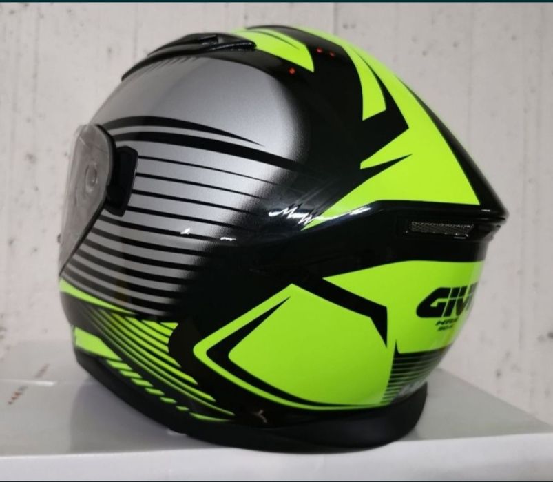 Capacete Integral Givi 50.6 Stoccarda Neon( NOVOS )
