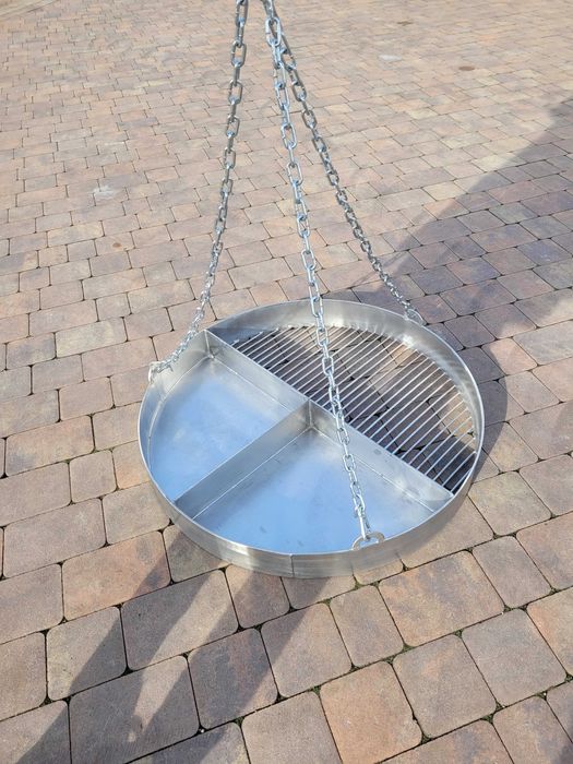 Grill obrotowy nad ognisko