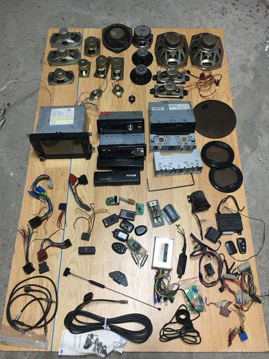 Авто магнітола МР3. 1-2 дін.з динаміками.