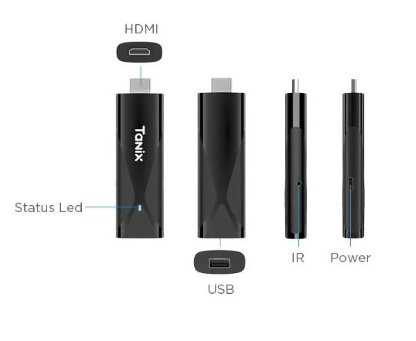 Android Box Tanix TX9S, TX8 ( NOVO E SELADO )