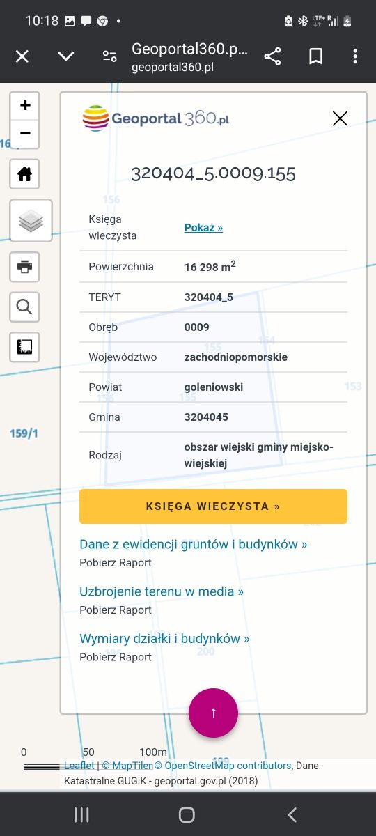 Działka rolno rekreacyjna ze stawami 1,6 ha