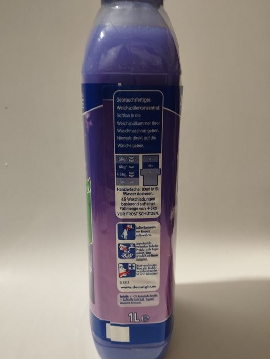 Płyn do płukania tkanin softlan 1 L 45 prań