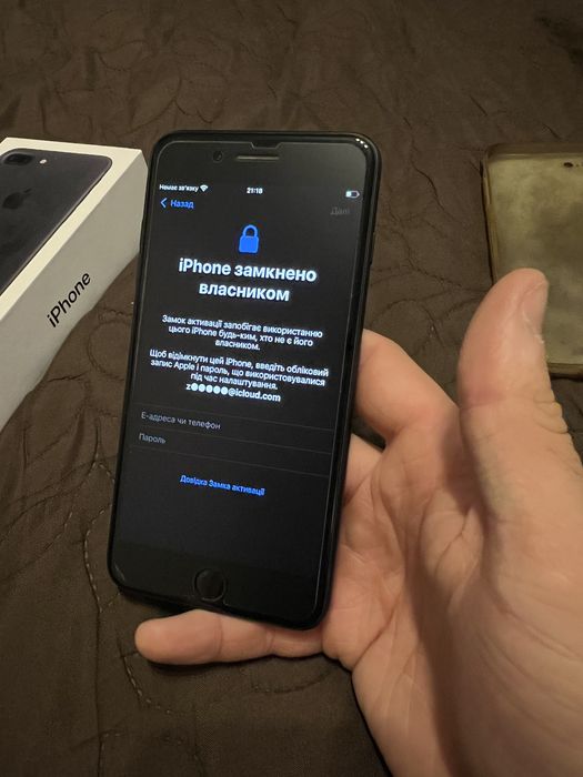 Iphone 7+ 128 Gb ICLOUD Lock