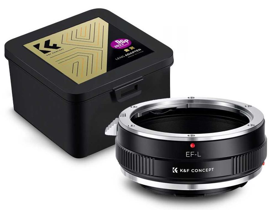 Adapter Canon EOS EF na L-MOUNT LEICA redukcja przejściówka najnowszy