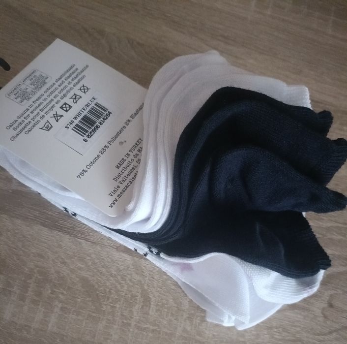 Skarpetki damskie, stopki 6 pak