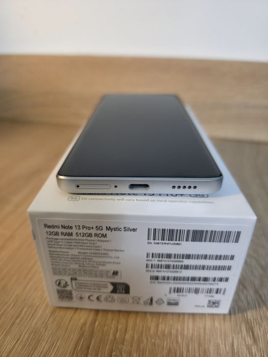 Redmi Note 13 pro+ 5G Mystic Silver
