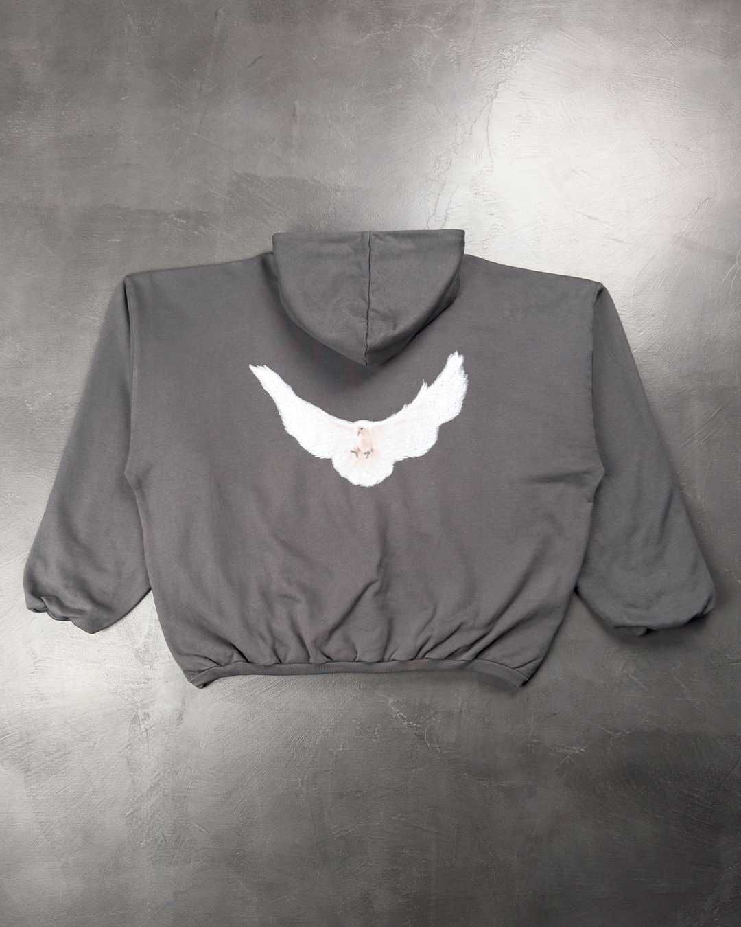 Худі Yeezy x Gap Engineered by Balenciaga Dove Hoodie Dark Grey