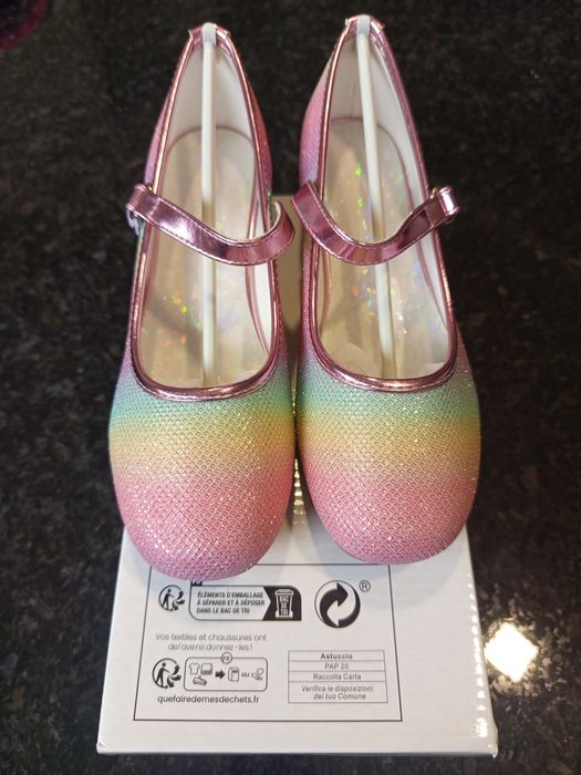 Sapatos de menina multicor