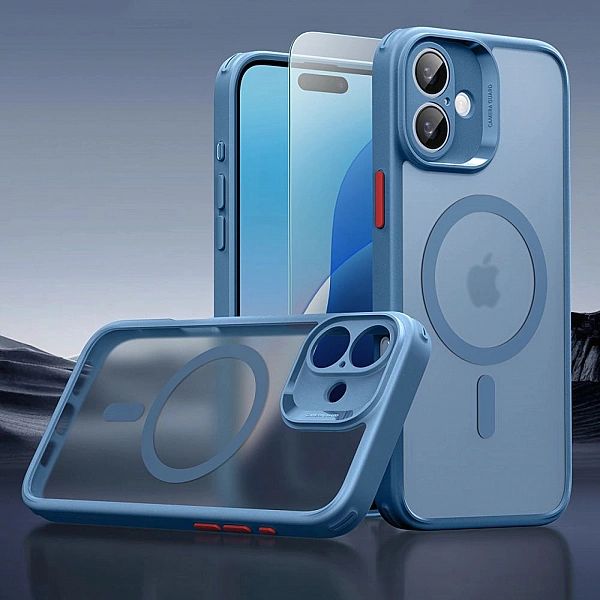 Esr Classic Pro Set Halolock Magsafe Iphone 16 Frosted Blue