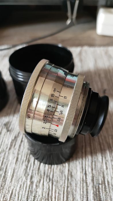 Obiektyw Jupiter 12 F2.8/35mm. Mocowane M39.