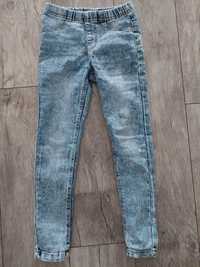 Jegginsy jeansy r. 128