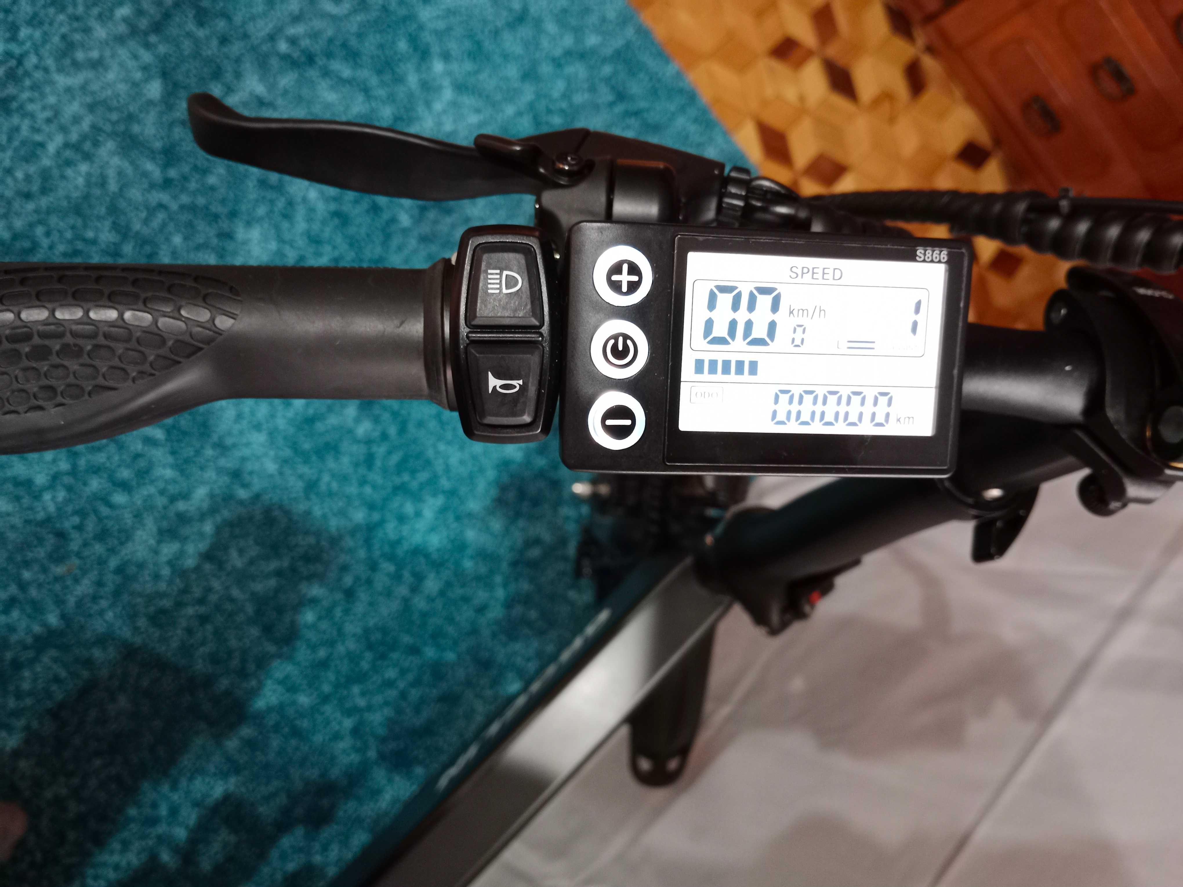 Nowy elektryczny składany rower miejski Groclin 2.0