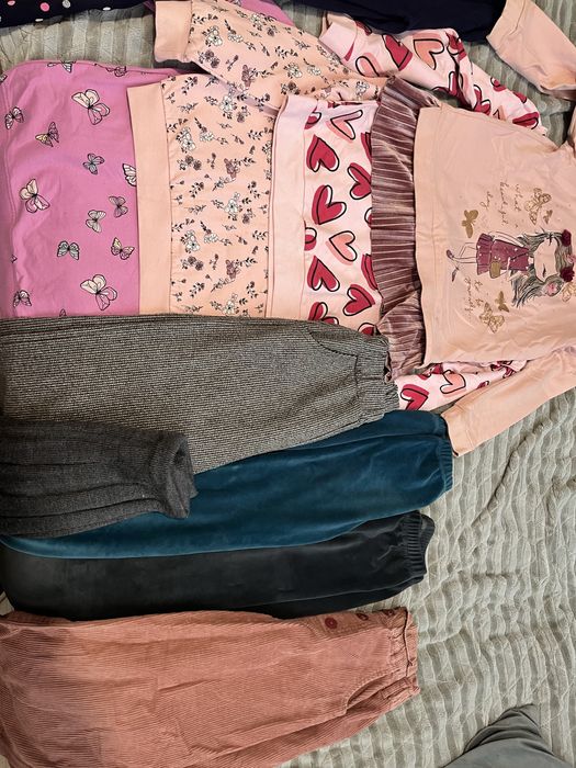 Пакет вещей осень-весна 128-134 на девочку