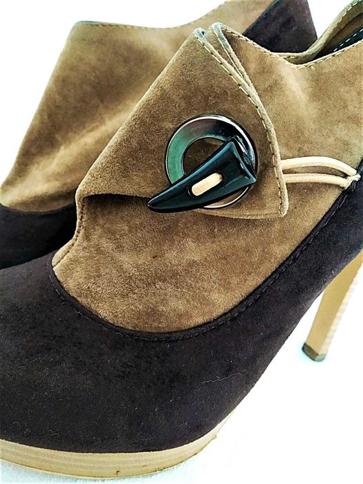 Женские ботинки боты ботильоны на каблуке Desire Unique, 37 размер