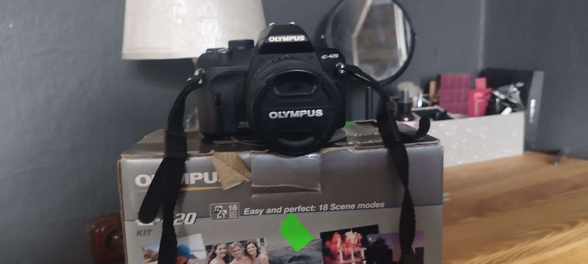 Olympus e420 kit 10mp