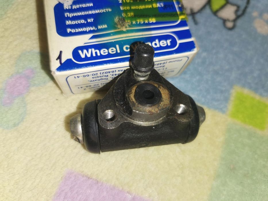 Цилиндр тормозной 2101-07 задний ЗАВОДСКОЙ ВИС Россия выпуск 2008г