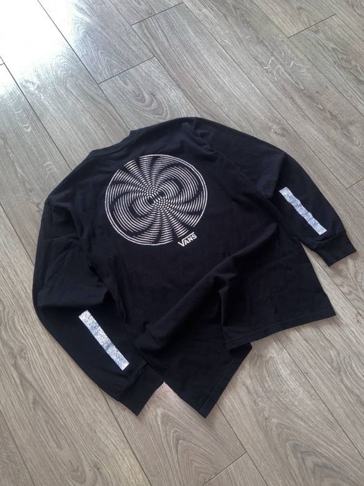 Vans reflection logo longsleeve лонгслів з рефлективним лого ванс