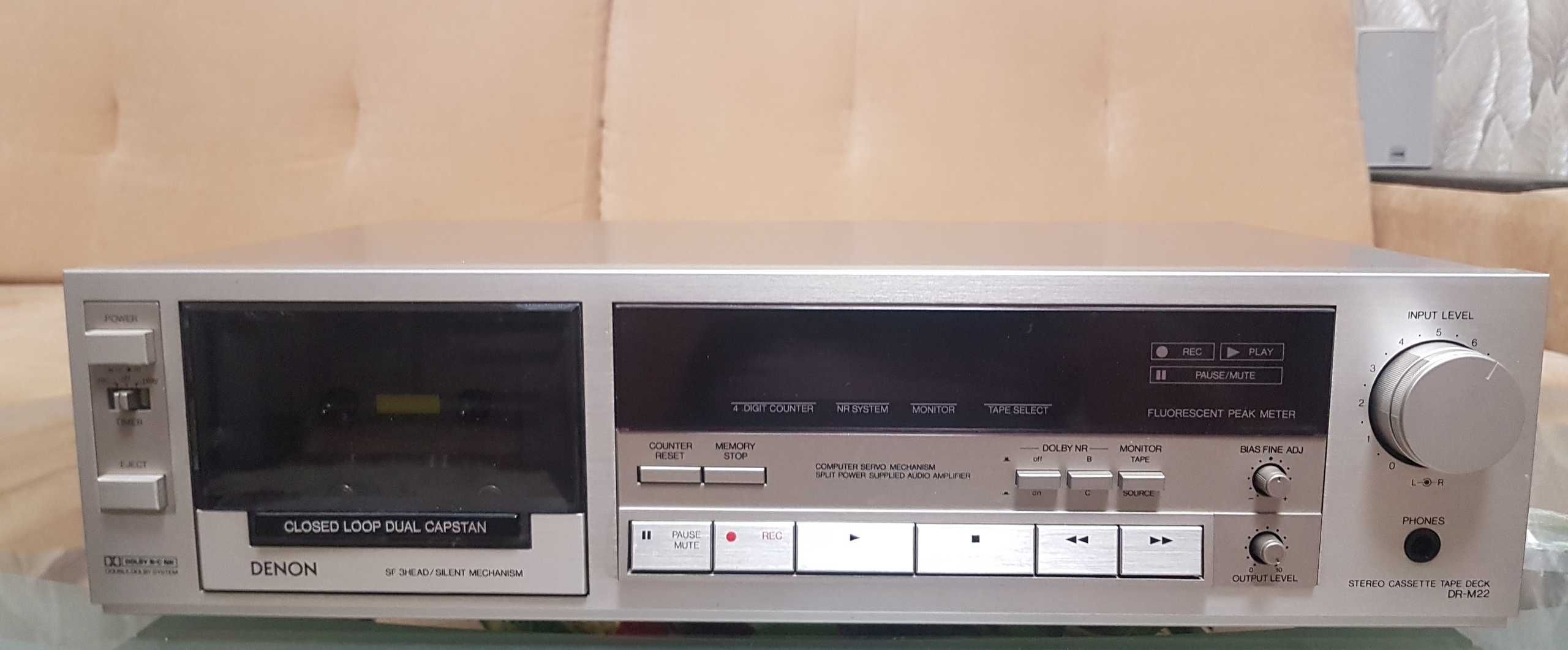 Кассетная дека DENON DR-M 22 stereo made in Japan