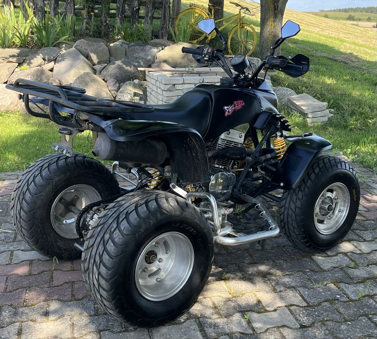 Quad honda barossa smc 250 homologacja wsteczny