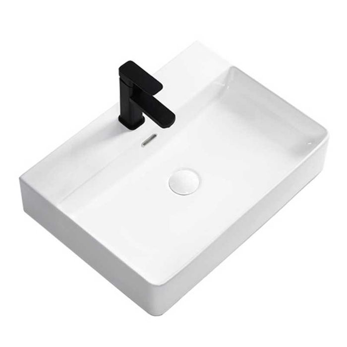 VELDMAN Ceramiczna umywalka nablatowa RUBIC 60