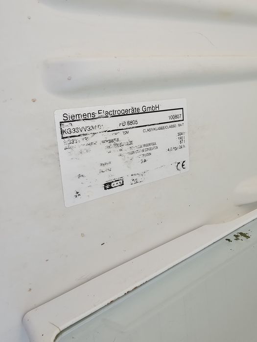 Lodówka Siemens 168x60x57