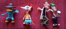 Bonecos da série Phineas e Ferb