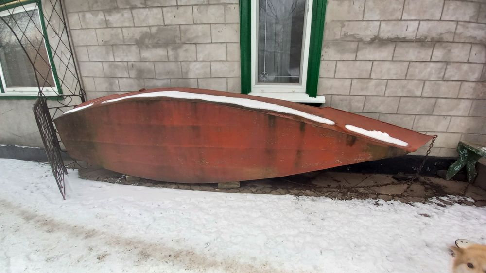 Лодка металева 4,6м довжина