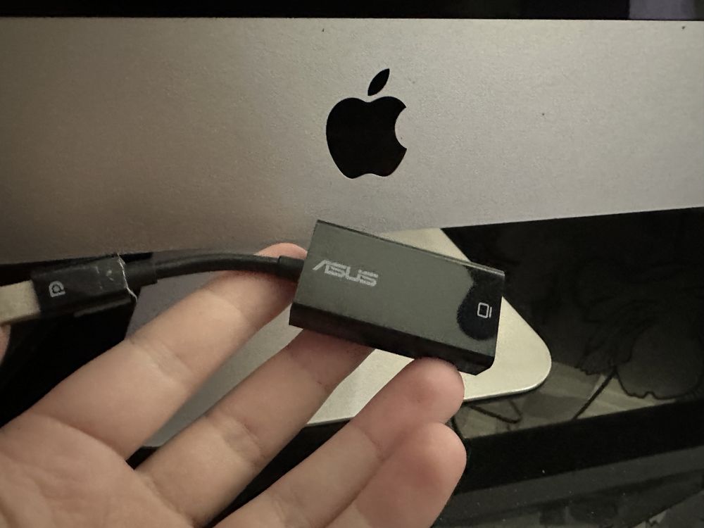 Переходник Адаптер Для Проектора Mini DisplayPort to VGA Original Asus