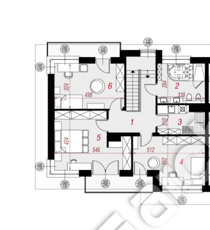 Wynajmę pół bliźniaka na biura 160 m2 Bobrowiec, k. Biedronki