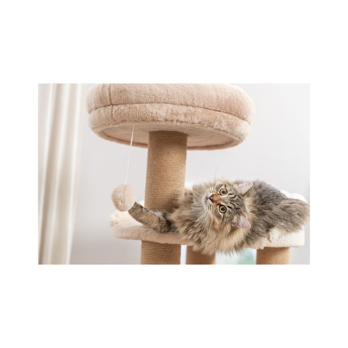 Trixie Drapak Stojący Dla Kota Boho Filippo Beżowy 77X58X114Cm Duży