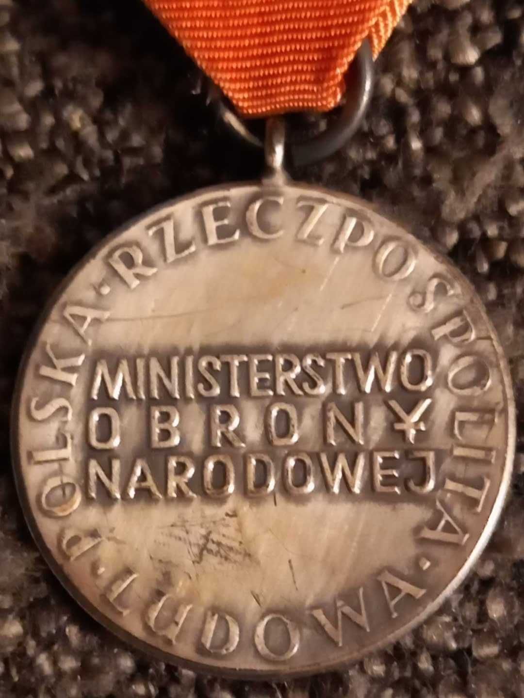 Medal za Zasługi dla Obronności Kraju srebrny lata 70