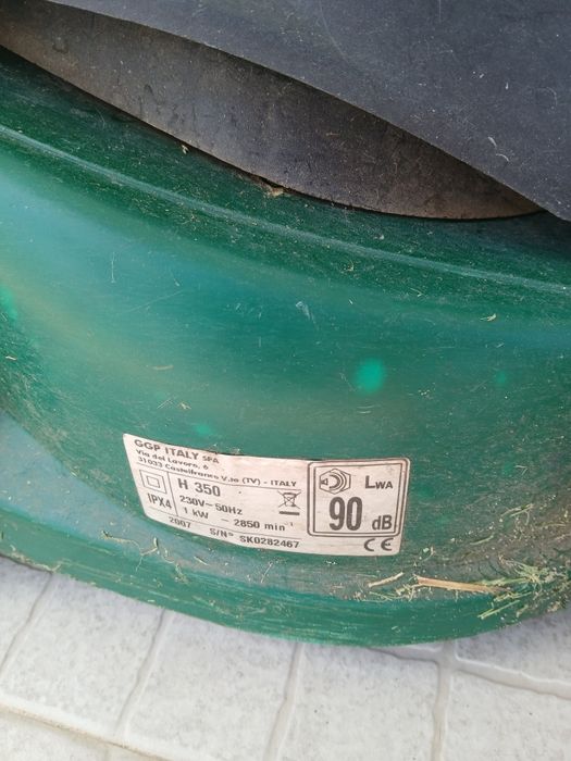 Maquina cortar relva