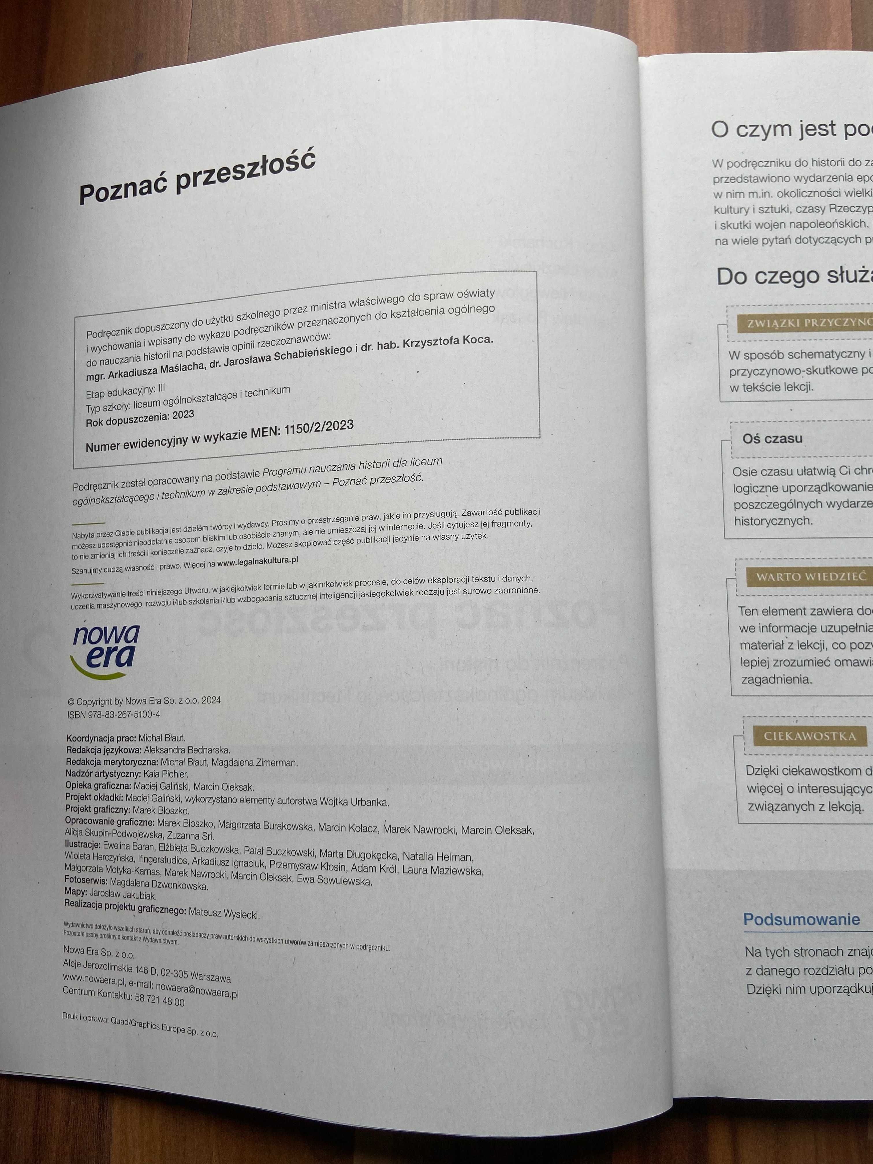 Podręcznik Poznać Przeszłość 2 zakres podstawowy